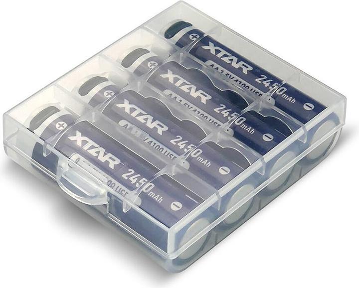 Xtar 4x R6/AA 1,5V Li-Ion 2450mAh USB-C BOX (4 pcs., AA, 2450 mAh)