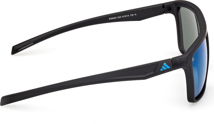 Produktbild Adidas ES0002 S3 (Schwarz matt, Blau, Blue Mirror)