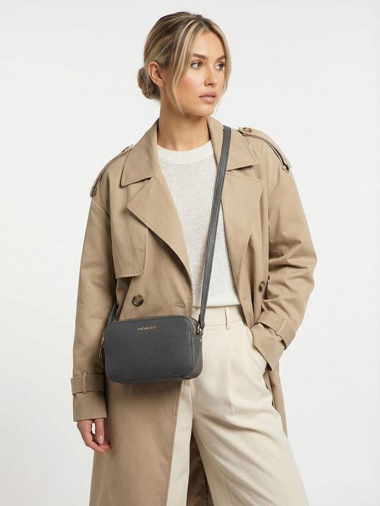 Actual product image Lazarotti Bologna Leather shoulder bag leather 18 cm