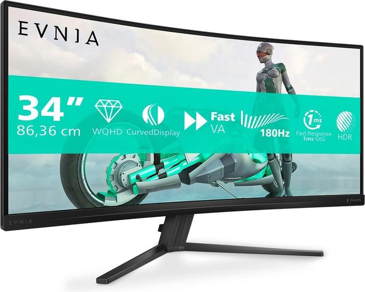Produktbild Philips Evnia 34M2C3500L (3440 x 1440 Pixel, 34")