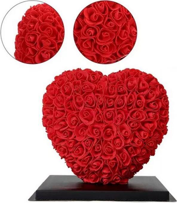 Actual product image TOP Rose heart