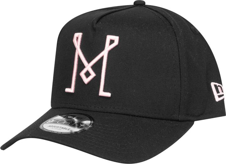 Produktbild New Era 9Forty A-Frame Cap - Mls Inter Miami Schwarz (One Size)