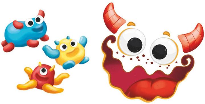 Produktbild Tetesept Kinder Monster Badeknete (100 g)