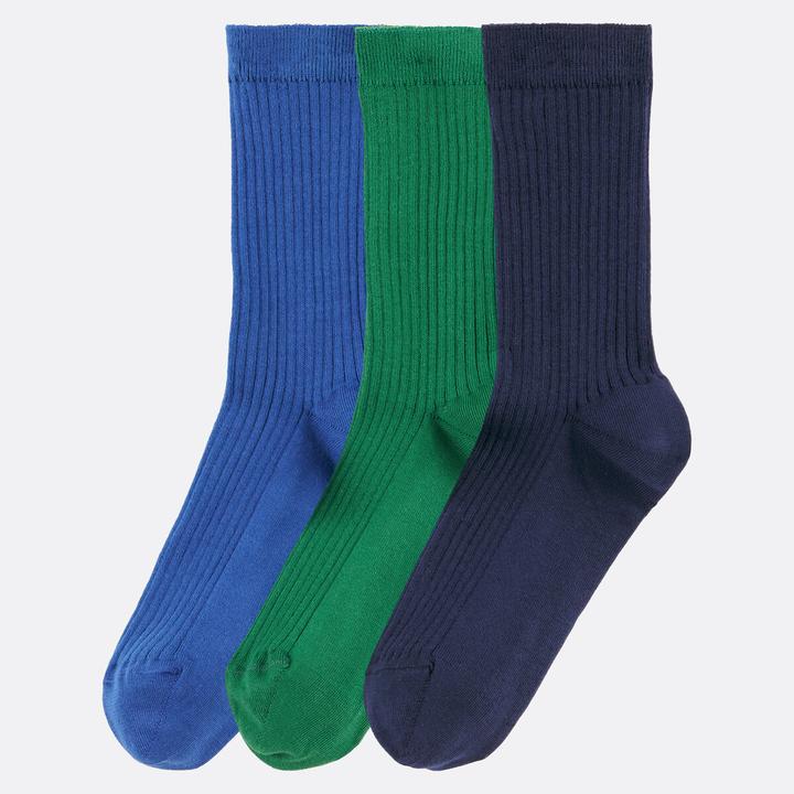 Produktbild La Redoute Collections 3er-Pack gerippte Socken (3er Pack, 43 - 45)