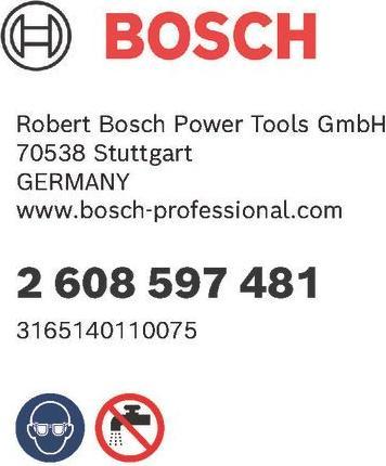 Immagine prodotto Bosch Professional Zubehör Croce di centraggio per corone a secco e svasatori a scatola, 112 mm (112 mm)