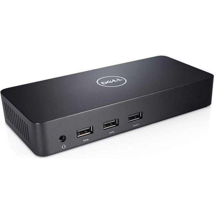 Thumbnail - Dell D3100 (USB-B, 1 Ports), Dockingstation + USB Hub, Schwarz