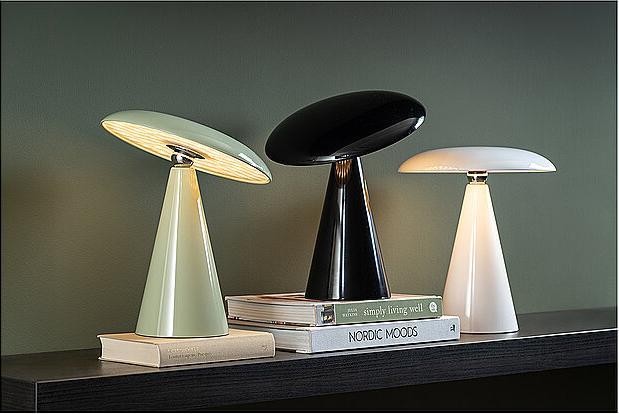 Image du produit Leitmotiv LED Tischlampe PHOEBE Grayed