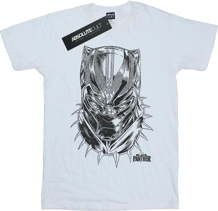 Produktbild Jungen Black Panther Spray Headshot TShirt (152, 158)
