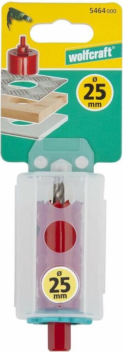 Actual product image wolfcraft 1 hole saw BiM ø25mm (25 mm)