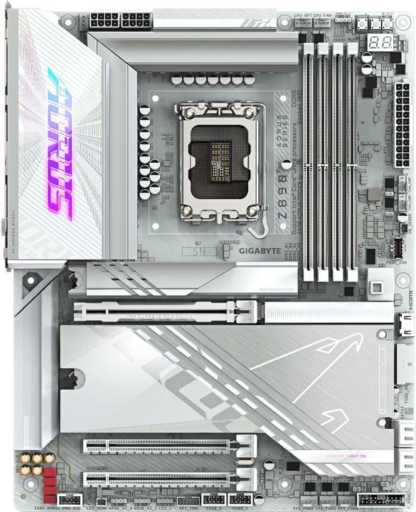 Produktbild Gigabyte Z890 AORUS PRO ICE (LGA 1851, Intel Z890, ATX)
