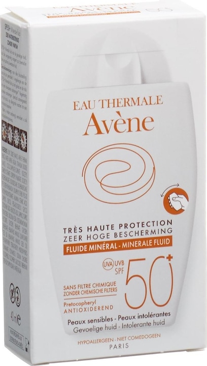 Avène Fluido solare minerale SPF50+ (Crema solare, SPF 50+, 40 ml, 71 g)