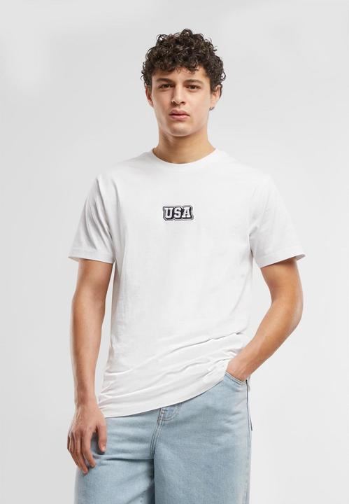 Produktbild Mister Tee MisterTee USA College Wording Patch Tee - 179701 (L)