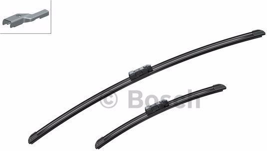 Actual product image Bosch Automotive Wiper blade set Aerotwin A137S Length: 650/360
