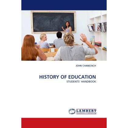 History Of Education, Fachbücher von John Chang'ach