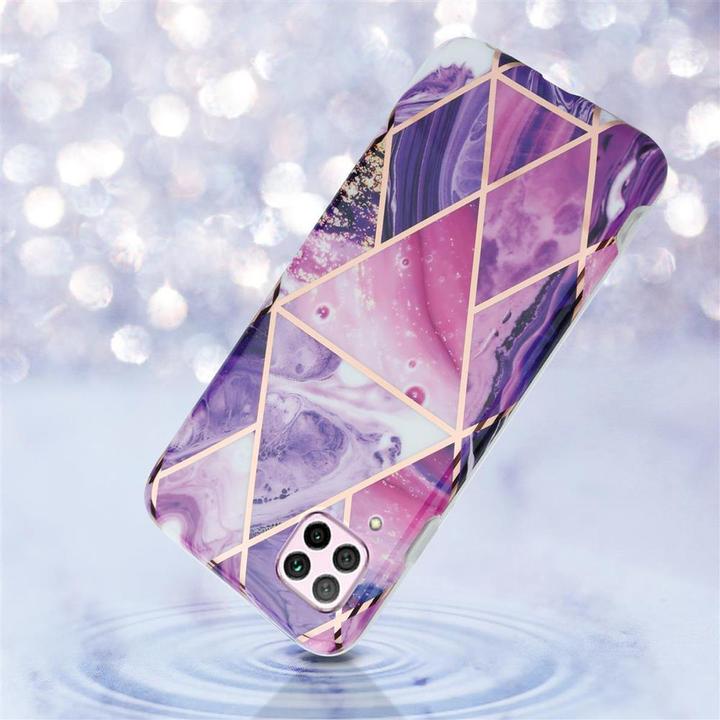 Immagine prodotto Cadorabo IMD TPU Colourful Marble Cover (Huawei P40 Lite)