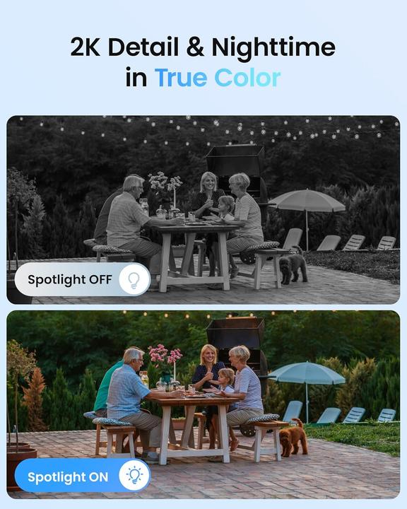 Actual product image Zosi 2K 3MP WiFi 6 Überwachungskamera-Set (8-teilig) (2560 x 1440 Pixels)