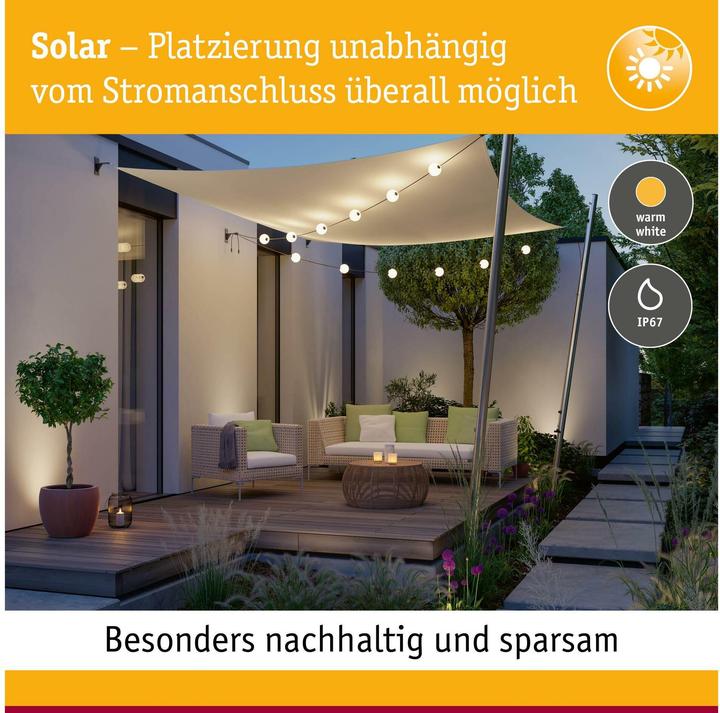 Actual product image Paulmann Solar Lichterkette Taina (0.10 m)