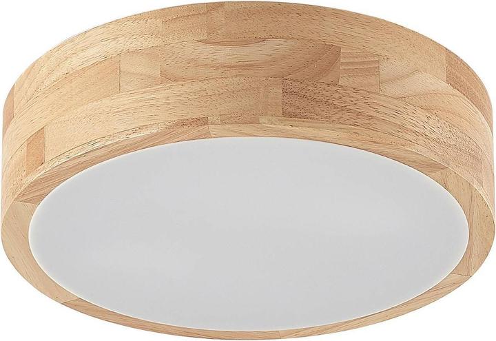 Produktbild Lindby Tanju Deckenleuchte, Eichenholz, Ø 30 cm (E27)