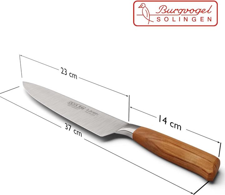 Produktbild Burgvogel Solingen Oliva Line Kochmesser (23 cm)