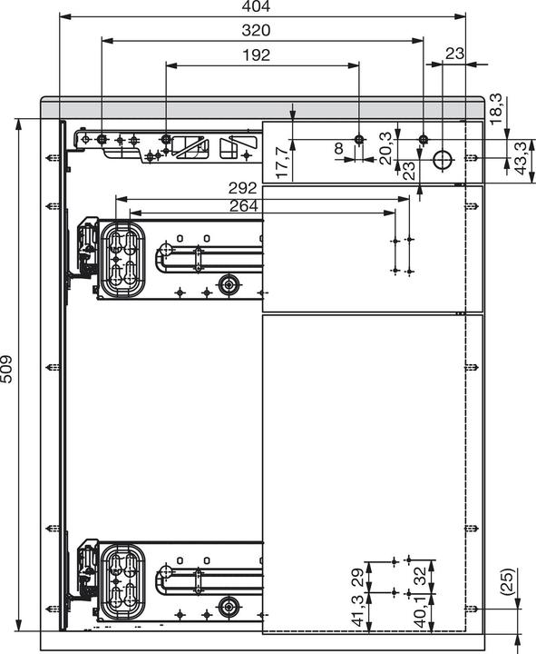Productafbeelding Hettich Snelmontageset (1 Pcs.)