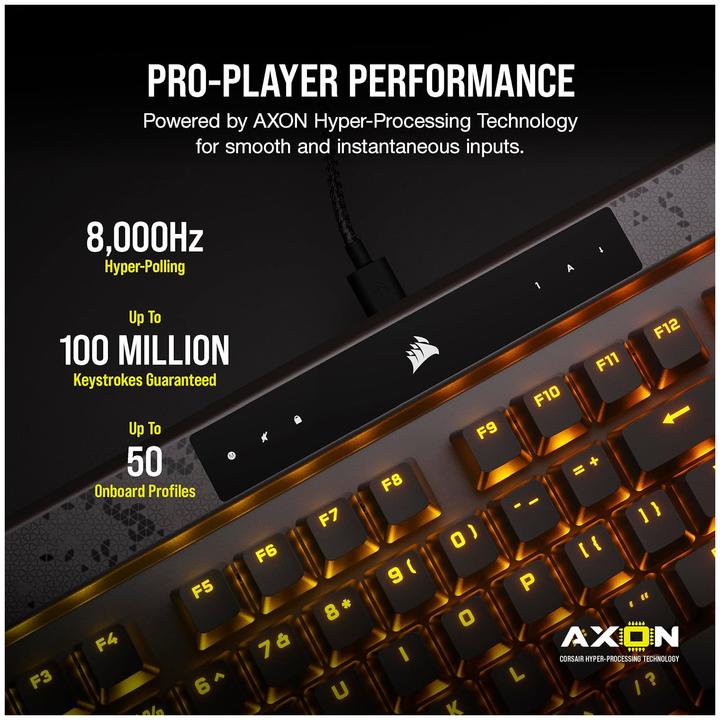 Actual product image Corsair K70 Max (US, Cable)