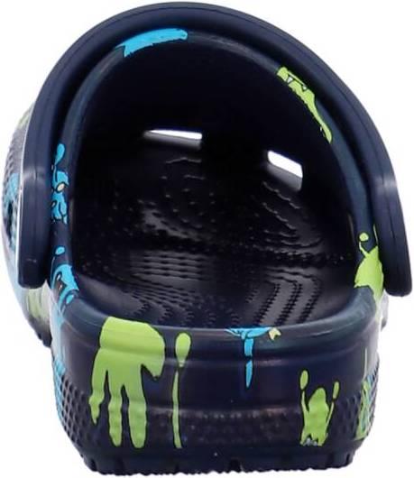Crocs Kids Classic Monster Print Clog (24)