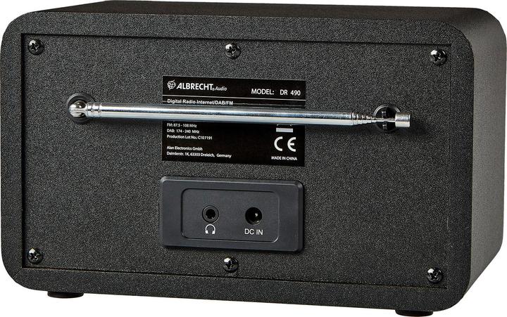 Actual product image Albrecht DR 490 (Web radio, DAB+, Wi-Fi)