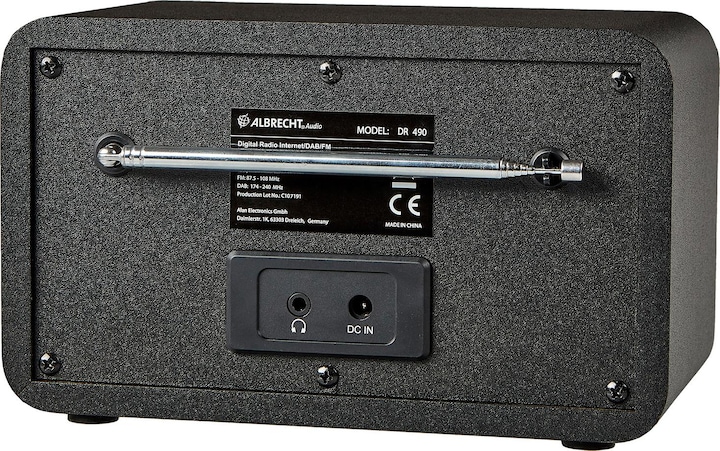 Actual product image Albrecht DR 490 (Web radio, DAB+, Wi-Fi)