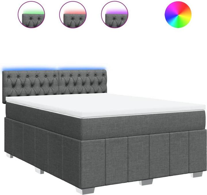 Produktbild vidaXL Boxspringbett (140 x 200 cm)