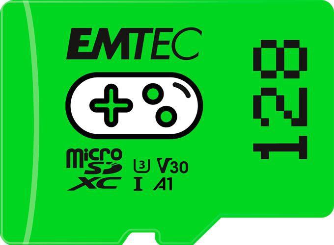 Actual product image Emtec Gaming (128 GB, microSDXC, U1, UHS-I)