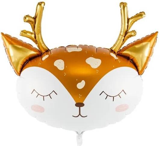 Produktbild Ikonka Folienballon Hirschkopf 73cm x 64cm