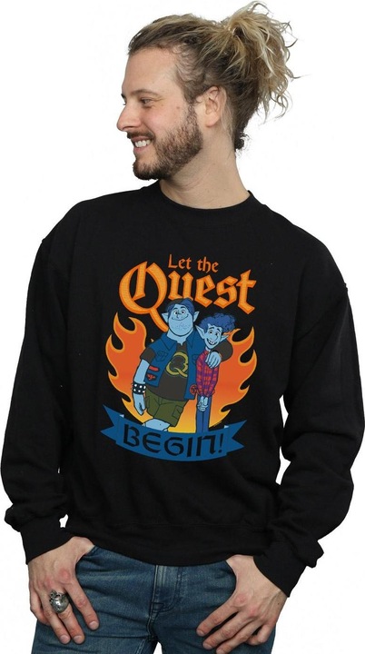 Immagine prodotto Disney Onward Let The Quest Begin Felpa Uomo (5XL)