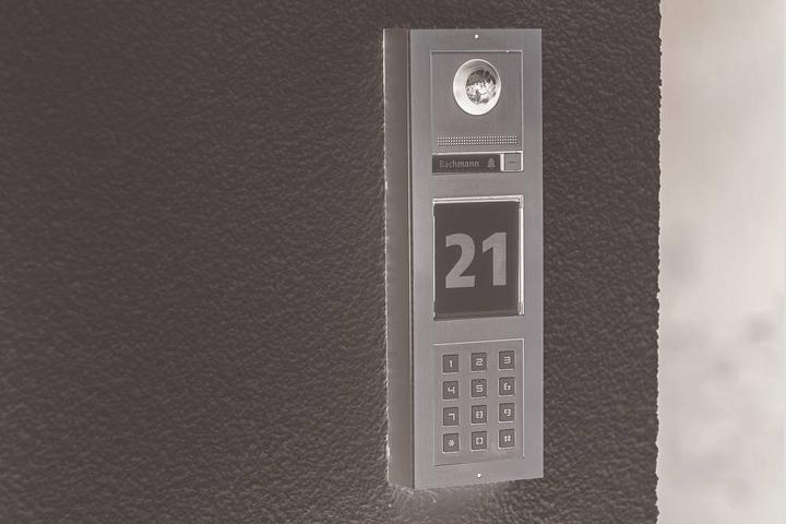 Actual product image Abus Frame for 3 modules for surface mounting (stainless steel)