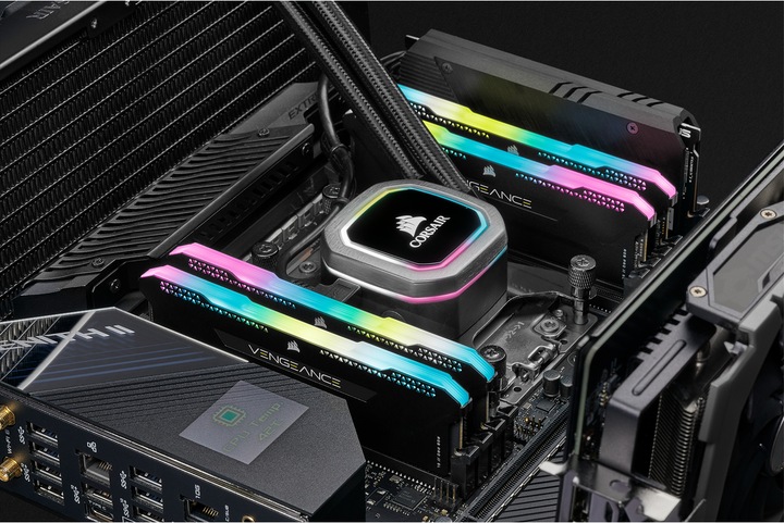 Actual product image Corsair Vengeance RGB Pro SL (4 x 16GB, 3600 MHz, DDR4-RAM, DIMM)