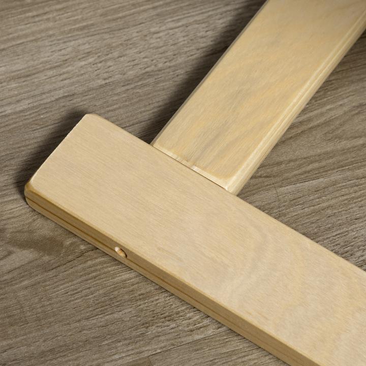 Produktbild Homcom Relaxsessel Polyester, Birkenholz Grau