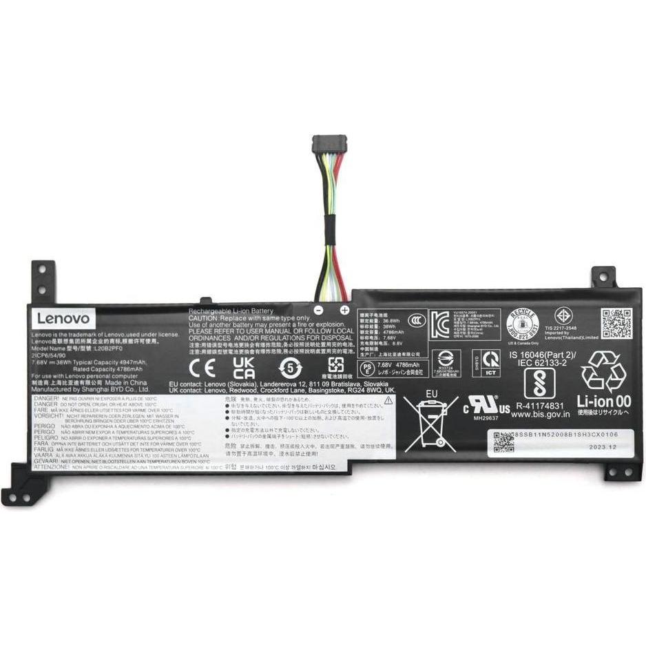 Lenovo BATTERY 2cell 38Wh 7.68V (2 Zellen), Notebook Akku
