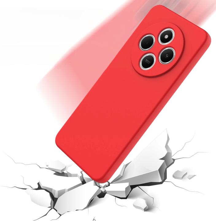 Immagine prodotto Cover-Discount Xiaomi Redmi 14C / Poco C75 - Silikon Gummi Hülle mit Riemen (Xiaomi Redmi 14C, Xiaomi Poco C75)