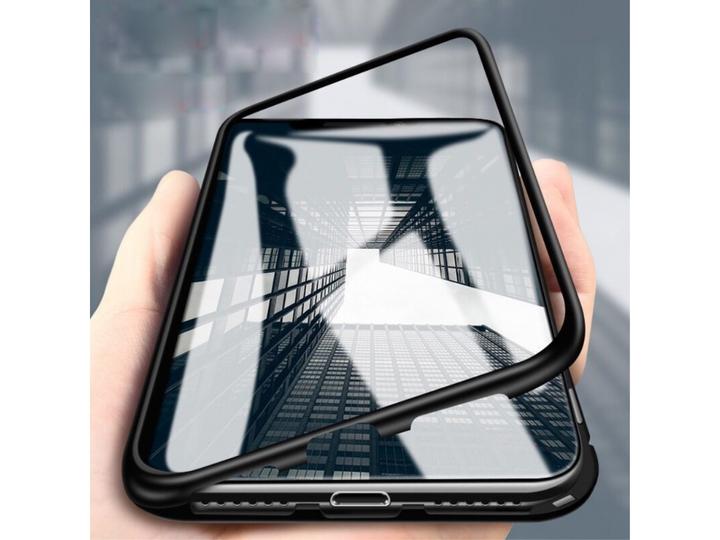 Actual product image G-Case Samsung Galaxy S9+ Aluminium Magnetic Glass Back Cover Case (Samsung Galaxy S9+)