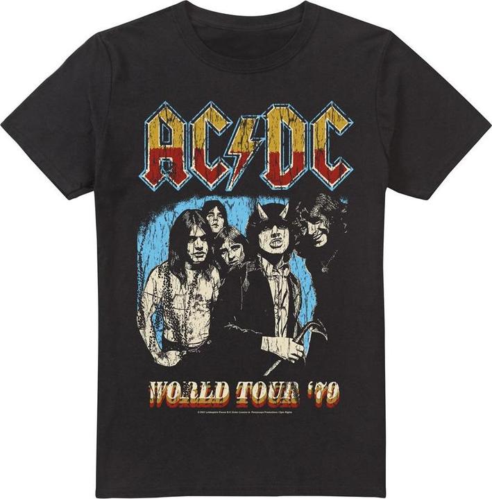 Immagine prodotto AC/DC World Tour 79 Maglietta Uomo (XL)