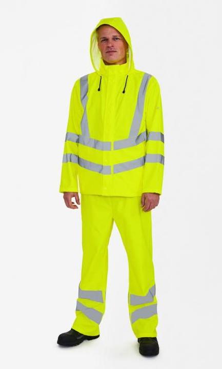 Actual product image F. Engel Safety rain jacket (S)