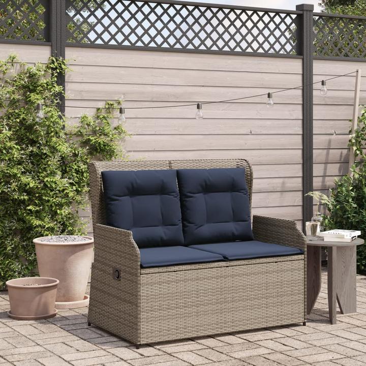 Produktbild vidaXL Gartenbank mit Liegefunktion