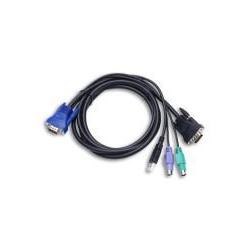 Longshine KVM Kabel LCS-KC4-3, KVM-Switch Kabel