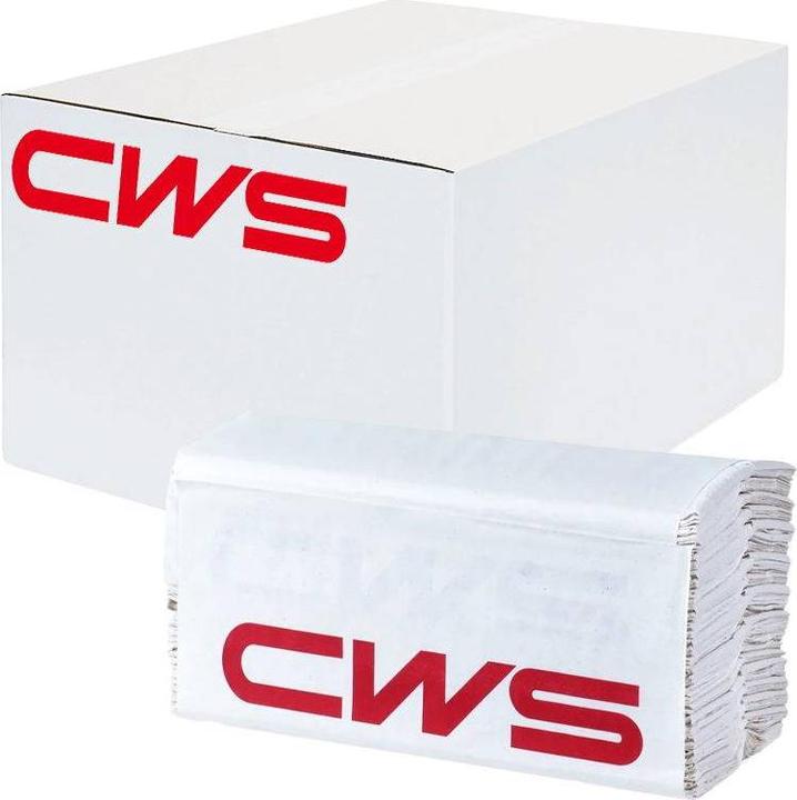 Produktbild CWS Papierhandtücher C-Falz Extra Recycling 2-lagig (2880 x)