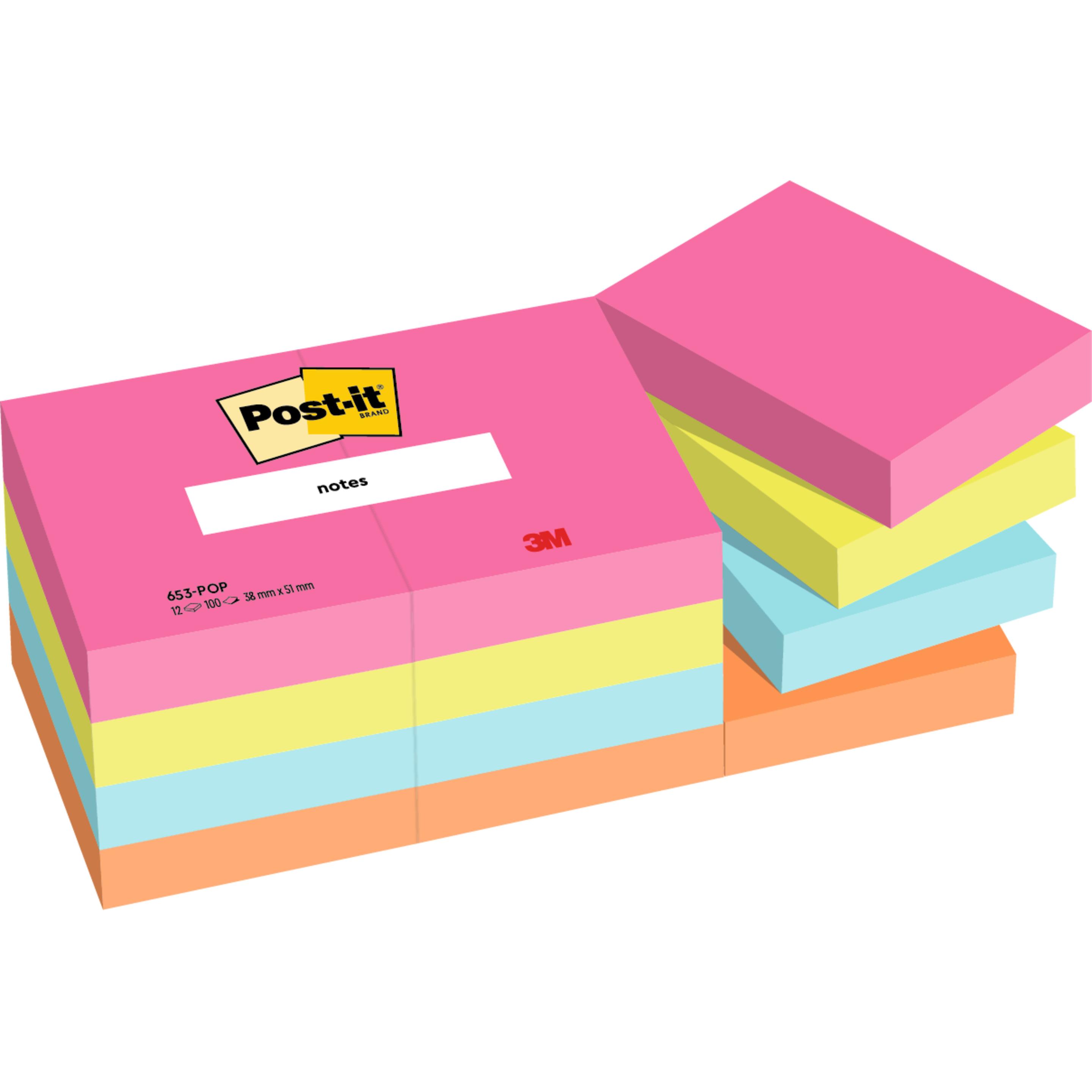Post-it, Post-it, Foglietti Collezione Poptimistic (51 x 51 mm)