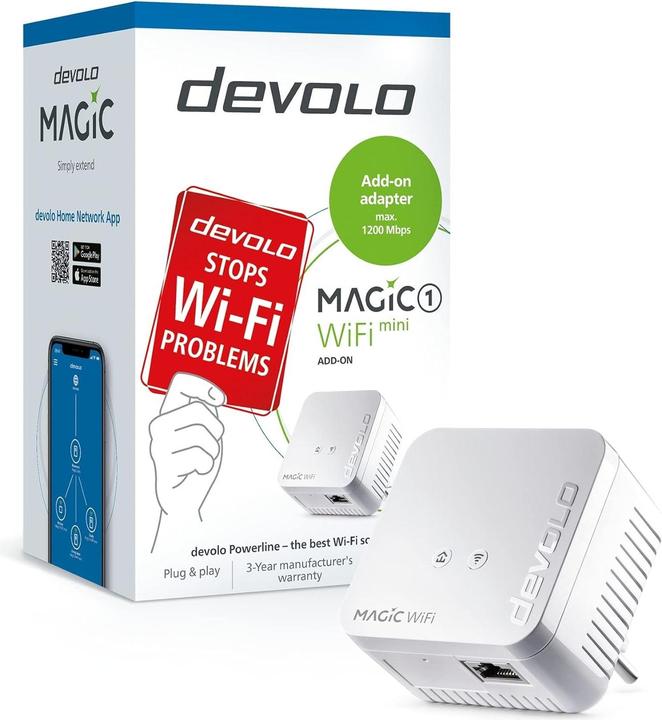 Produktbild Devolo Magic 1 WiFi mini (1200 Mbit/s)