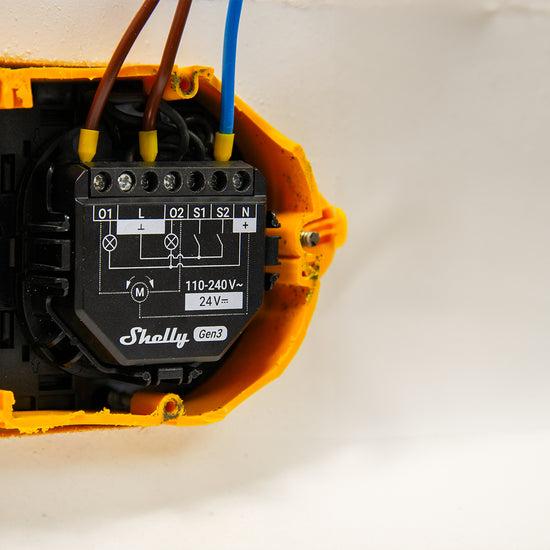 Actual product image Shelly 2PM Gen3 x2 (Switch actuator)