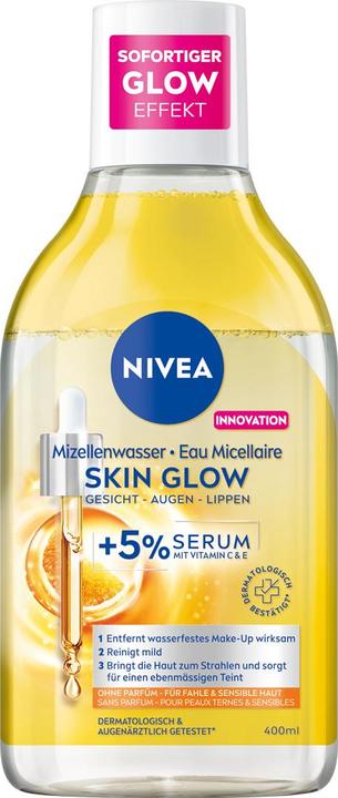 Image du produit NIVEA Skin Glow Serum Mizellenwasser DUO (Eau micellaire, 800 ml)