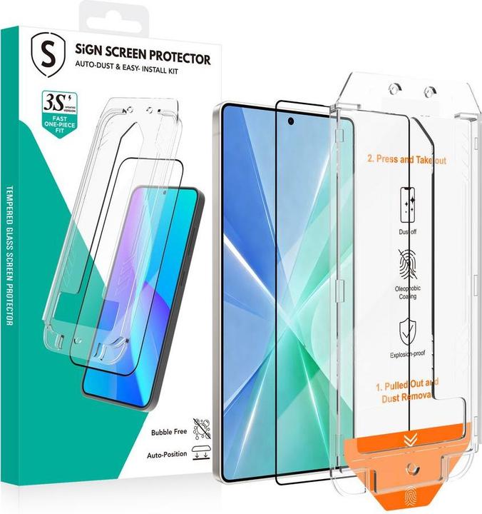 Produktbild SIGN Samsung Galaxy S26 Ultra Screen Protector Tempered Glass Ultrasonic Unlock (Samsung Galaxy S26 Ultra)