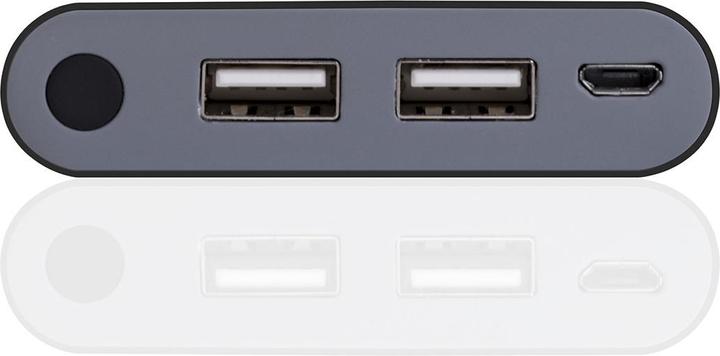 Actual product image RealPower PB-15000S Powerbank in slim design with digital display and 2 USB L... (15000 mAh, 55.50 Wh)