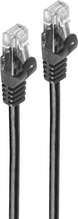 Produktbild Shiverpeaks BASIC-S Patchkabel Kat. 6A, U/UTP, schwarz 5,00 m, mitCat.7 Rohkabel, Belegung: EIA/TIA 568B, Kabel (U/UTP, CAT7, 5 m)